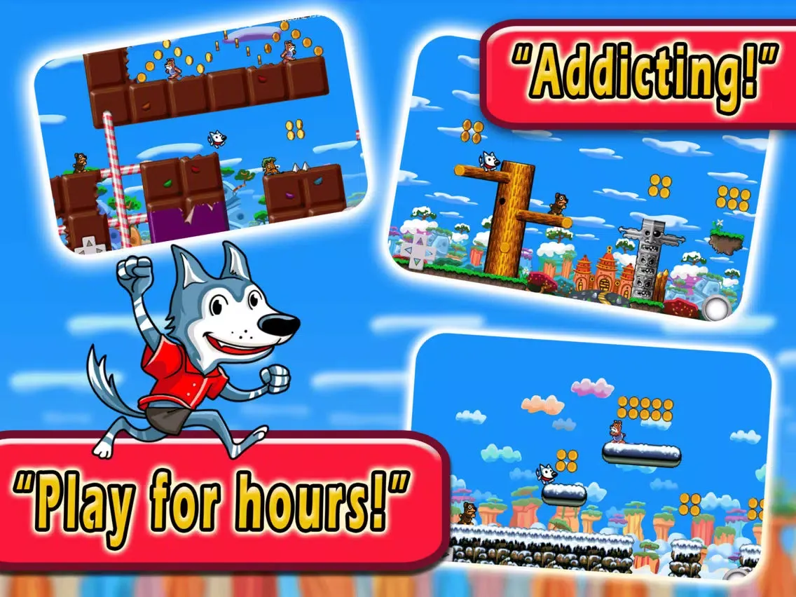 Tangkapan skrin Abby The Puppy Dog In Adventure Land - Cute Pet Action Running Game For Kids HD FREE iPad 