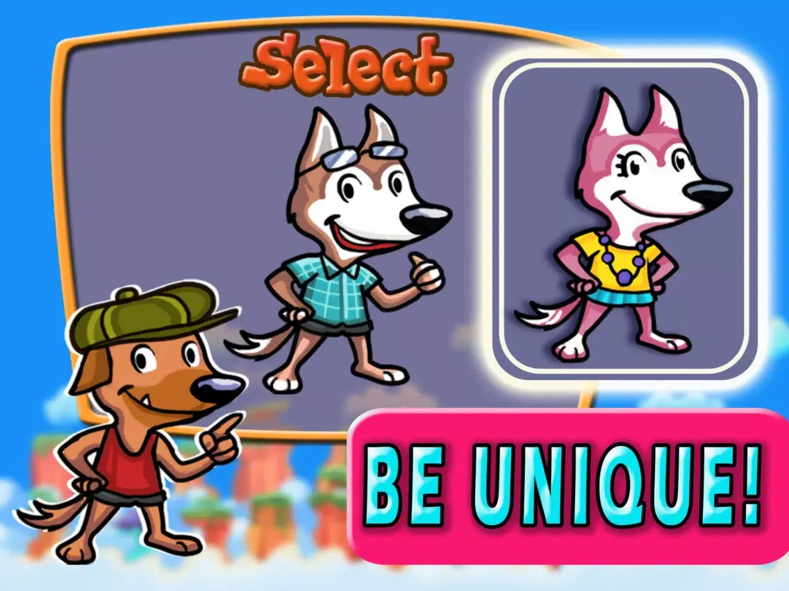 Tangkapan skrin Abby The Puppy Dog In Adventure Land - Cute Pet Action Running Game For Kids HD FREE iPad 