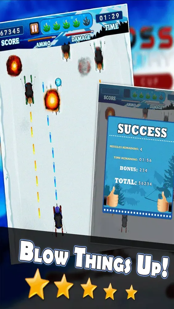 صور Alpine Ski Cross Country Shooter Cup - Fun Racing Winter Skiing Game For Boys Over 8 FREE