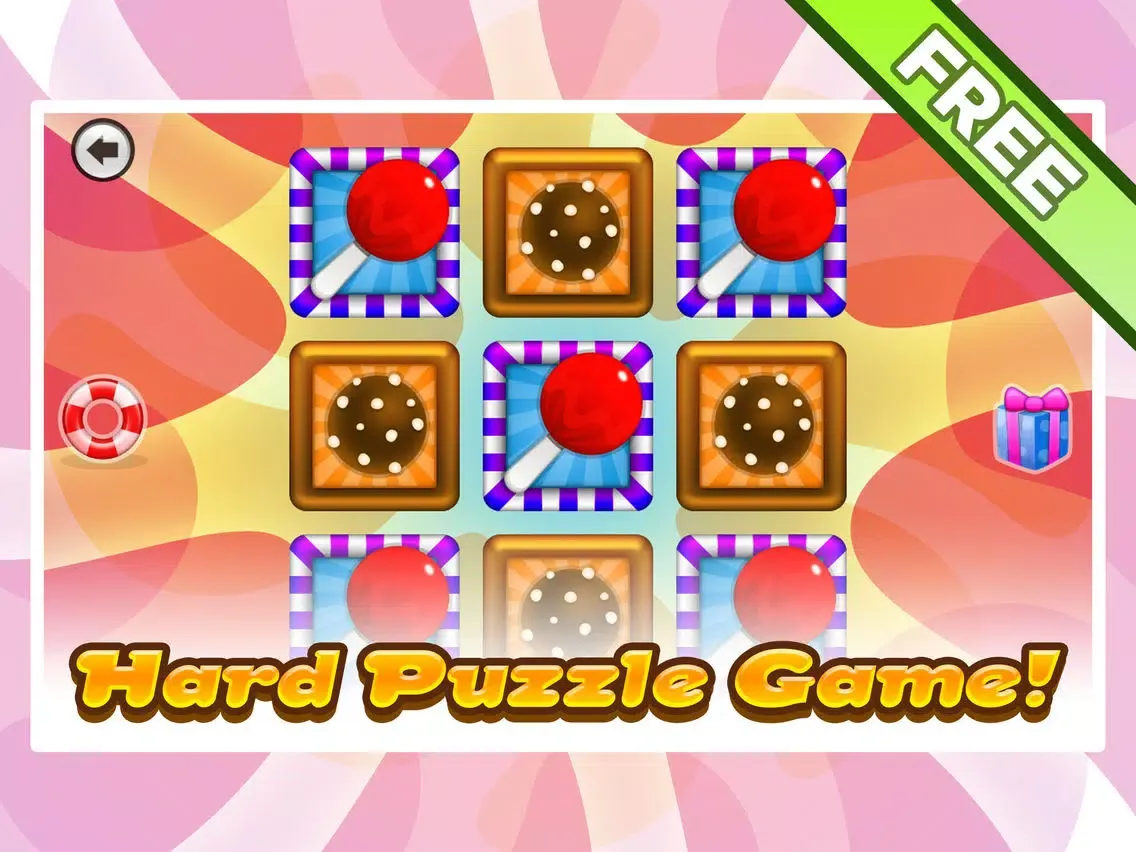 Candy Tile Puzzle - Fun Strategy Game For Kids Over 2 Free Version iPad 应用截图