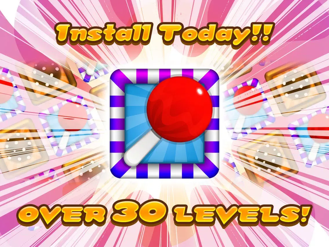 Candy Tile Puzzle - Fun Strategy Game For Kids Over 2 Free Version iPad 应用截图