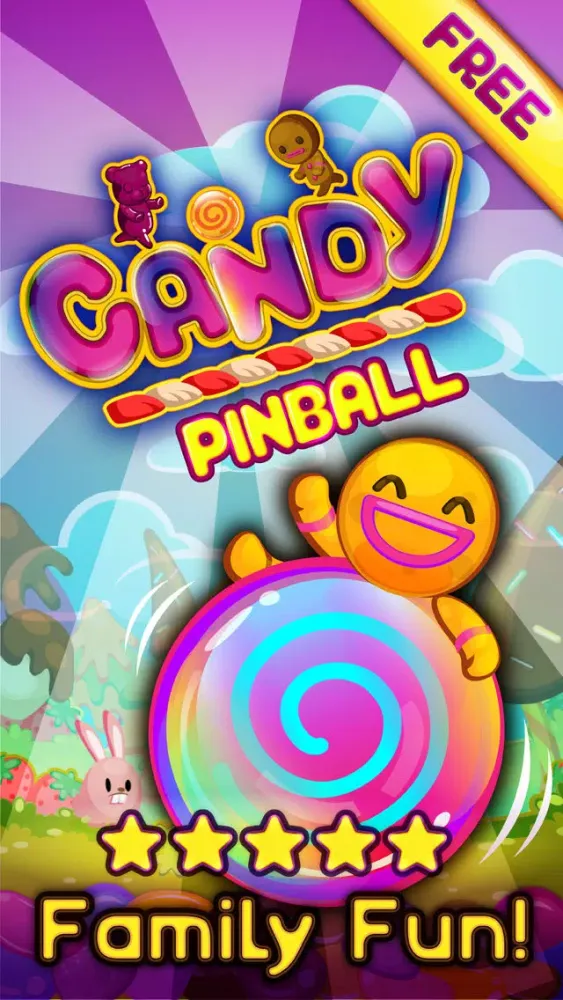Capturas de pantalla de Pinball Candy Action Classic - Cool Arcade Game HD FREE