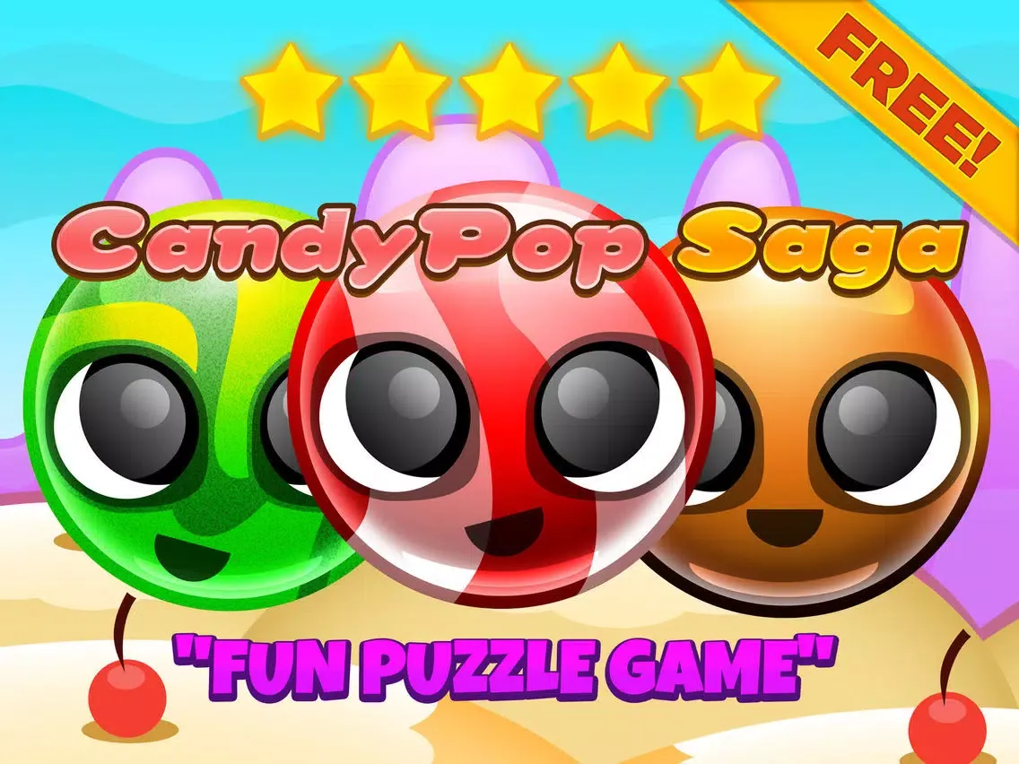 Tangkapan skrin Candy Pop Puzzle Games - Fun Logic Game For Kids Over 2 FREE Version iPad 