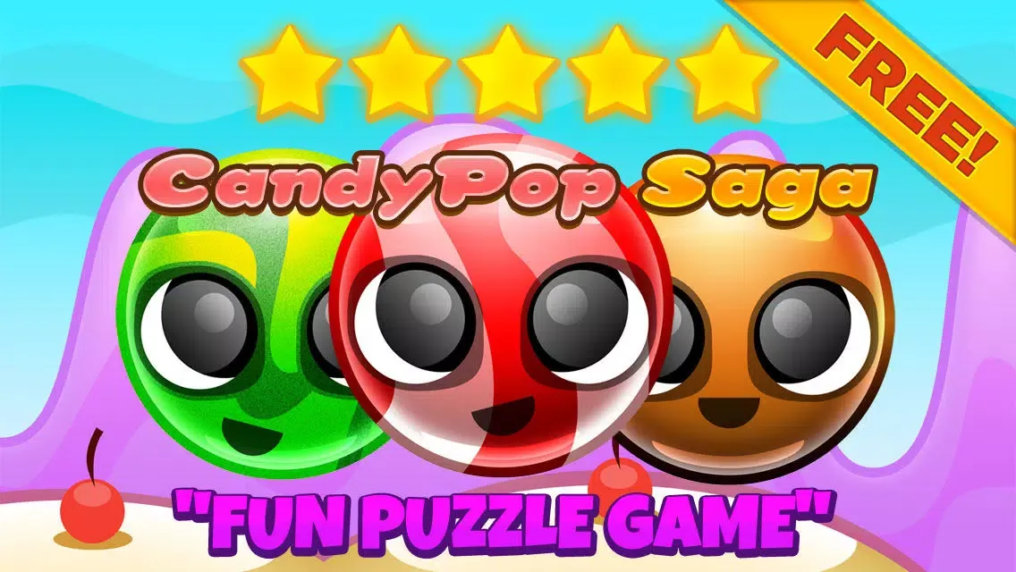 Tangkapan skrin Candy Pop Puzzle Games - Fun Logic Game For Kids Over 2 FREE Version