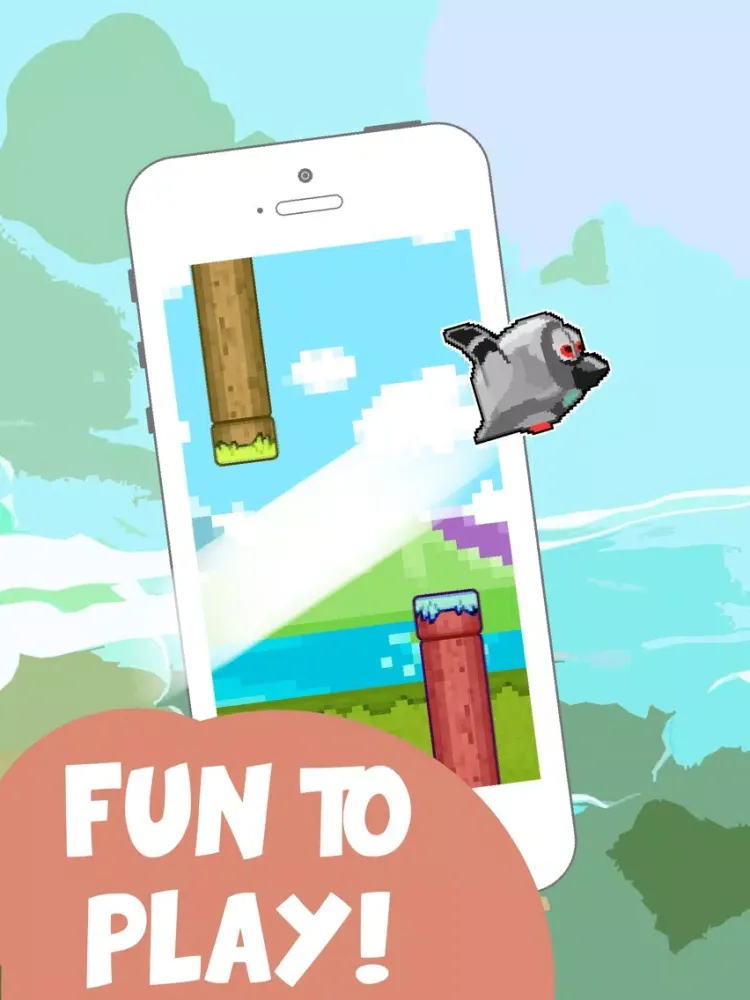 Capturas de pantalla de The Flappy Pigeon FREE iPad 