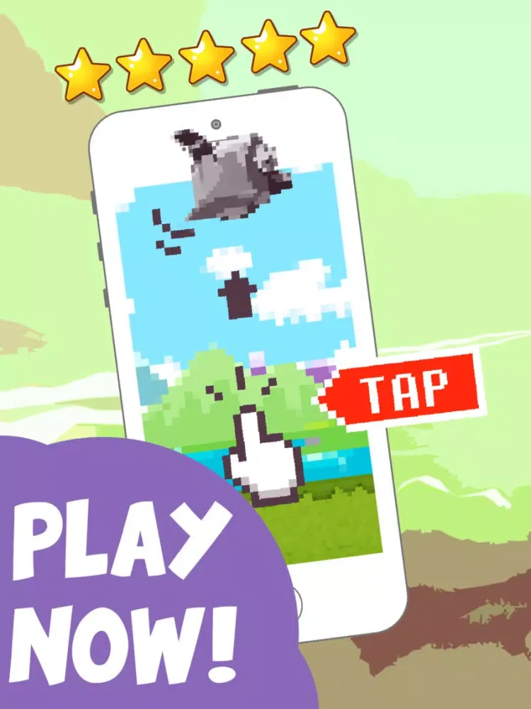 Capturas de pantalla de The Flappy Pigeon FREE iPad 