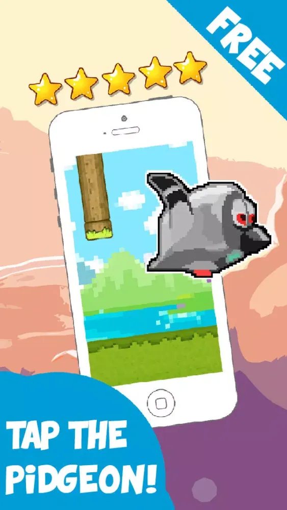 Capturas de pantalla de The Flappy Pigeon FREE