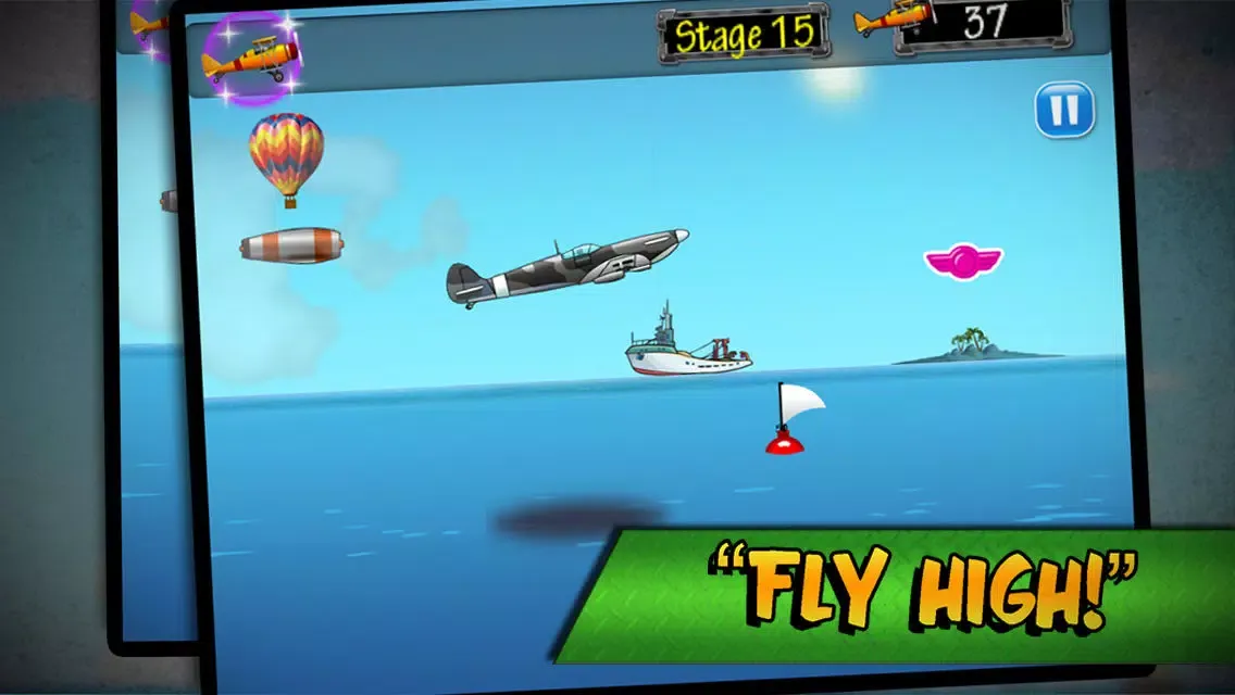 Flight Simulator Top Wing Airplane Games - by the AAA Team Screenshots