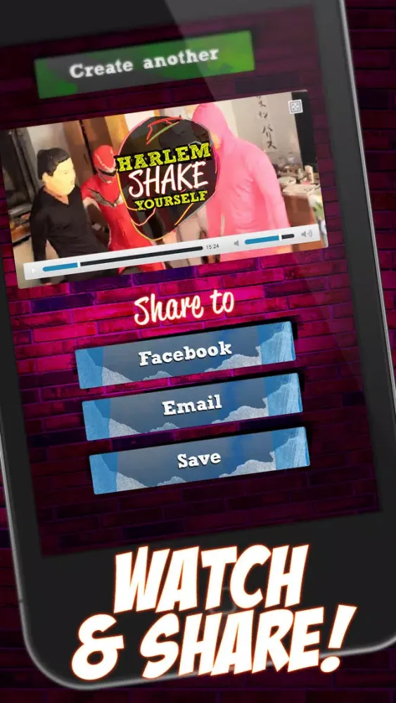 Ảnh chụp màn hình của Harlem Shake Yourself! The Best Funny Dance Video Maker