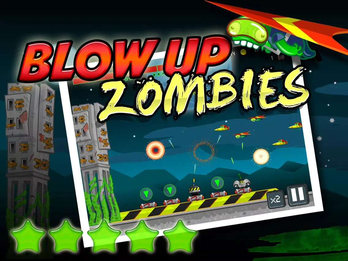 ภาพหน้าจอของ Zombie Defense - Shoot Flying Attack Zombies And Defend The Farm FREE iPad 