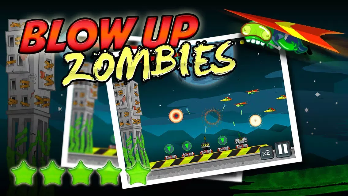 ภาพหน้าจอของ Zombie Defense - Shoot Flying Attack Zombies And Defend The Farm FREE
