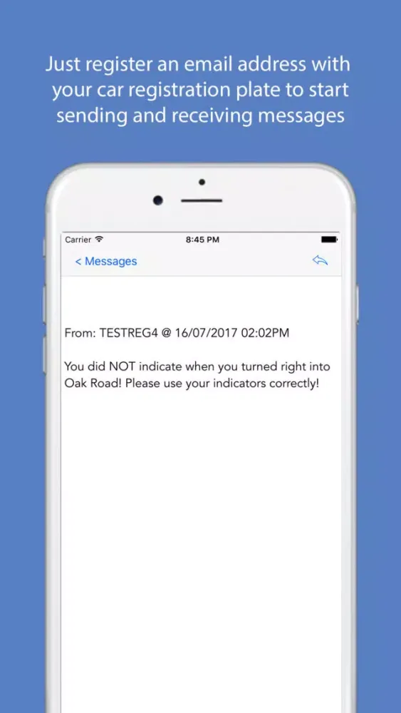 Car2Car Messenger স্ক্রিনশট