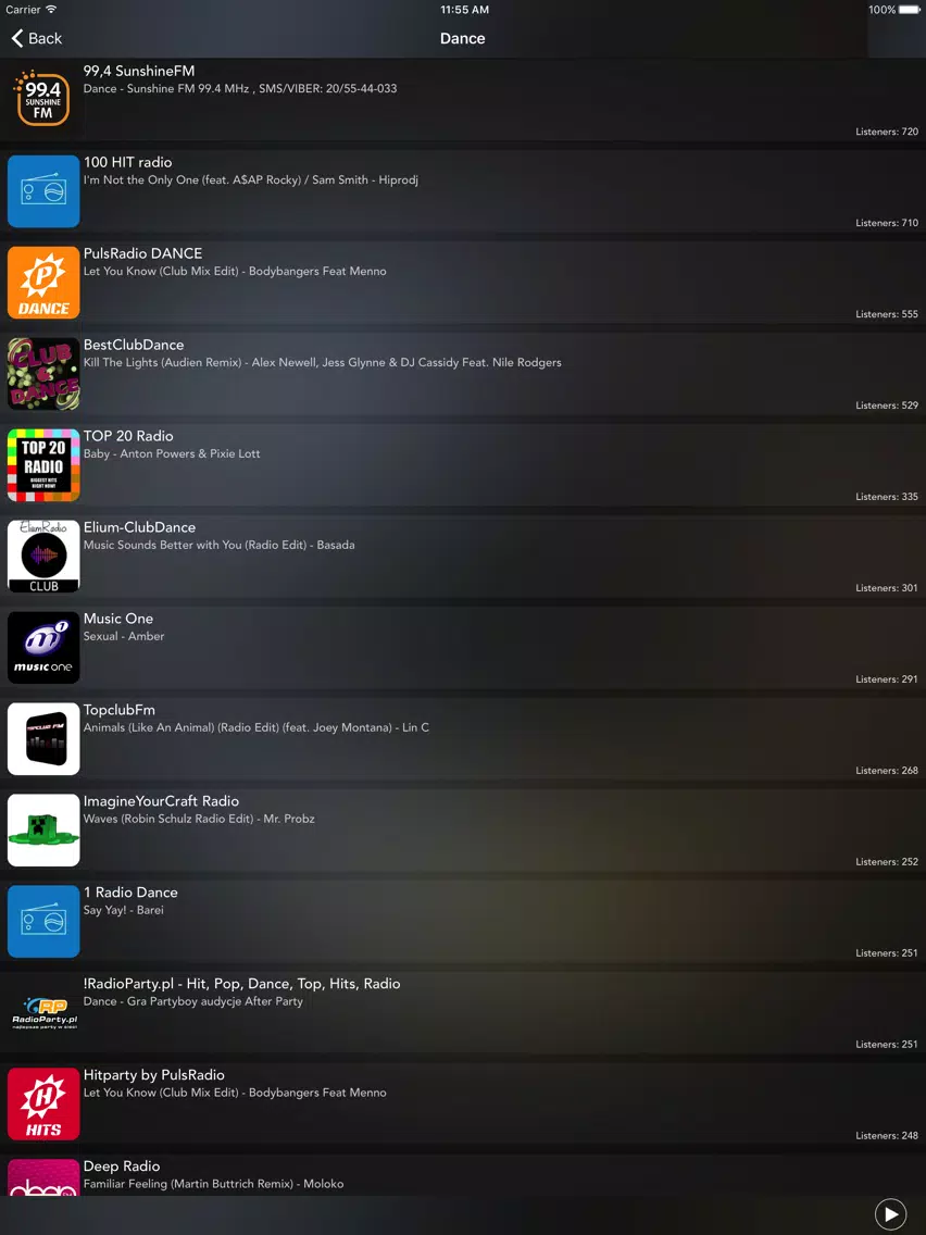 Скриншоты Radioholic - The BEST radio player! iPad 