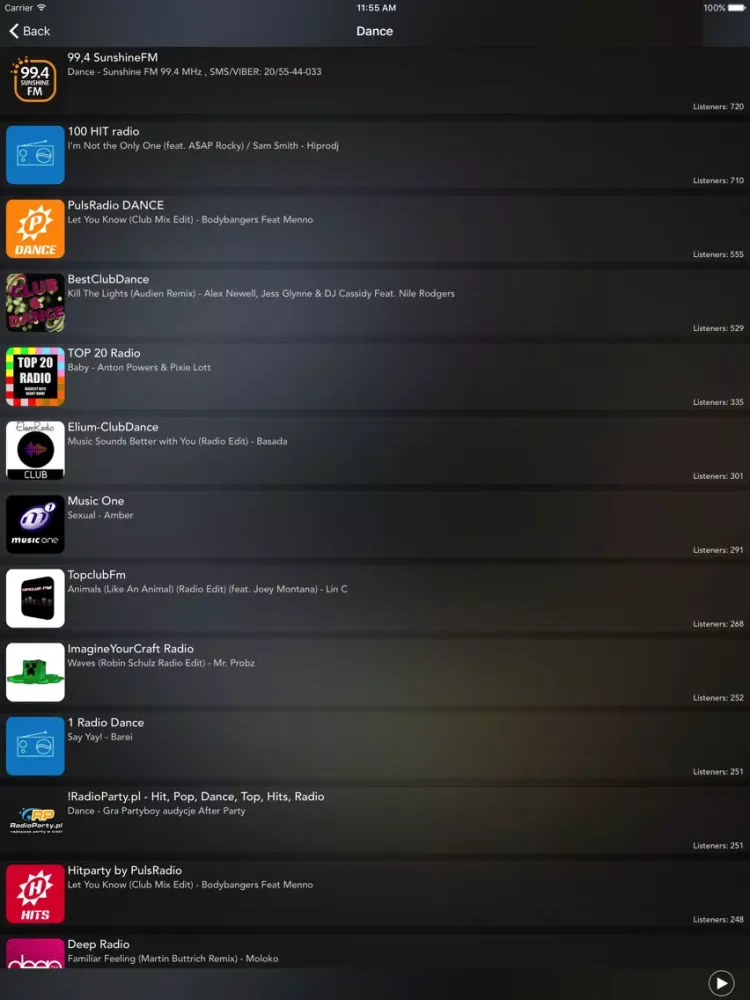 Radioholic - The BEST radio player! iPad  স্ক্রিনশট