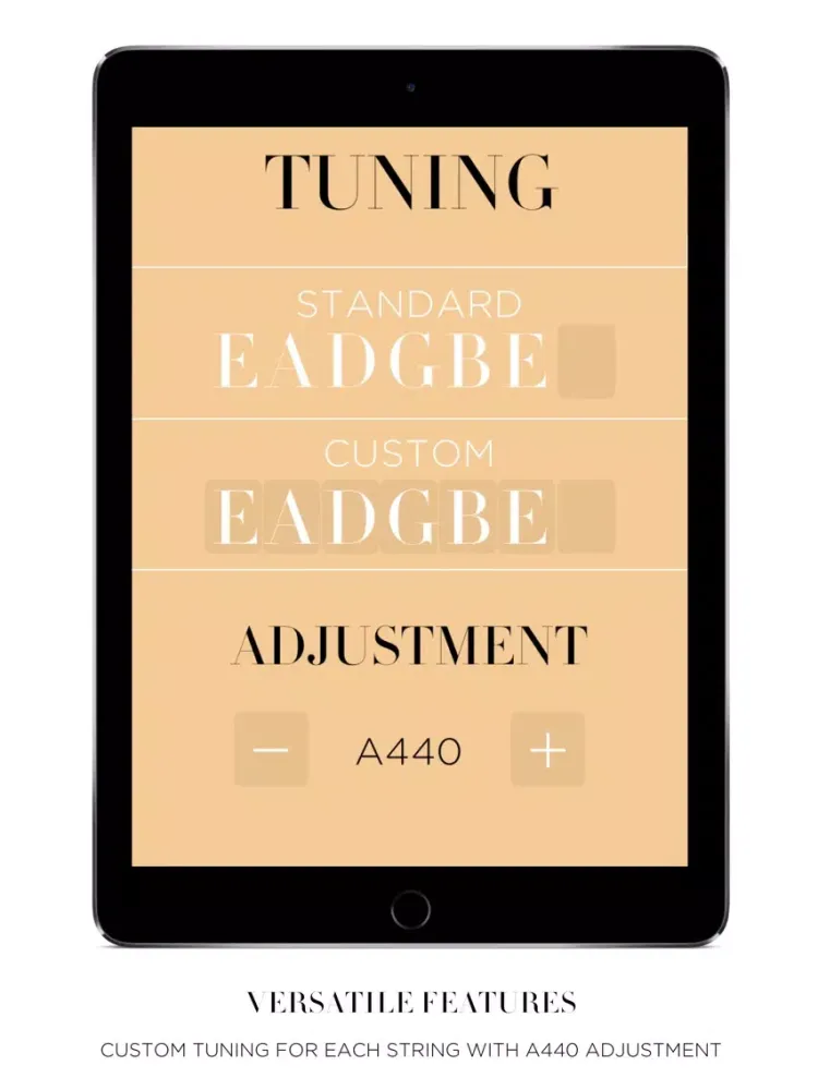 تصاویر Guitar Tuner™ iPad 