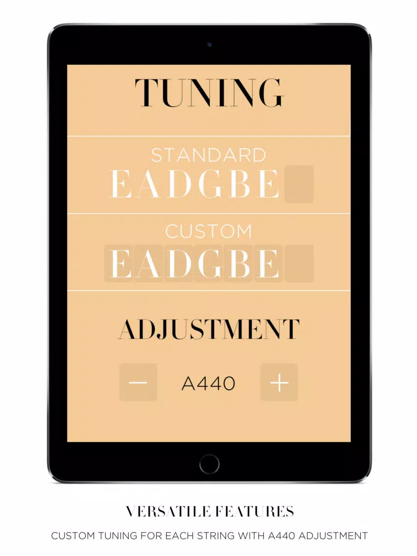 Mandolin Tuner™ iPad  Screenshots