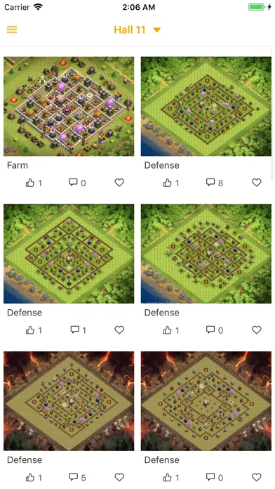 تصاویر Coc War Base Layouts