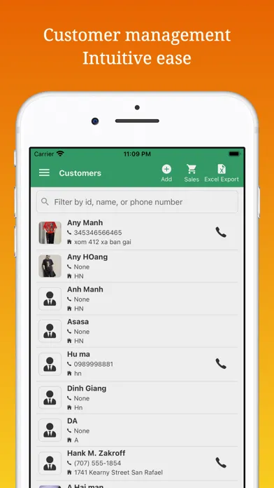 Captures d'écran de aSeller POS - Retail System