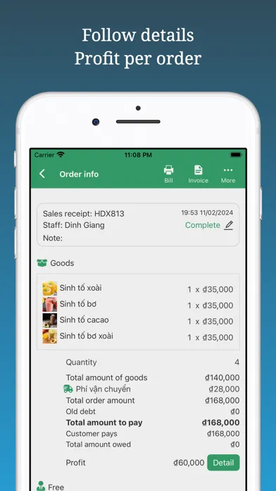 Captures d'écran de aSeller POS - Retail System