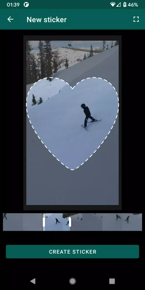 Video stickers for WhatsApp应用截图