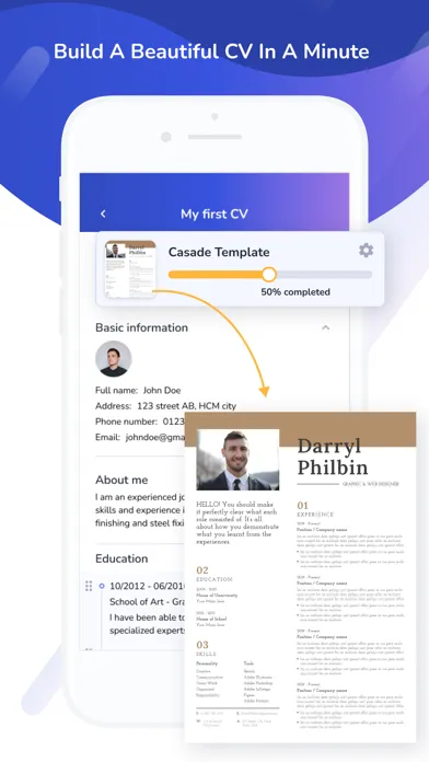 CVSimply Screenshots