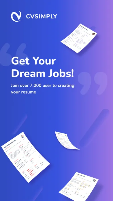 CVSimply Screenshots