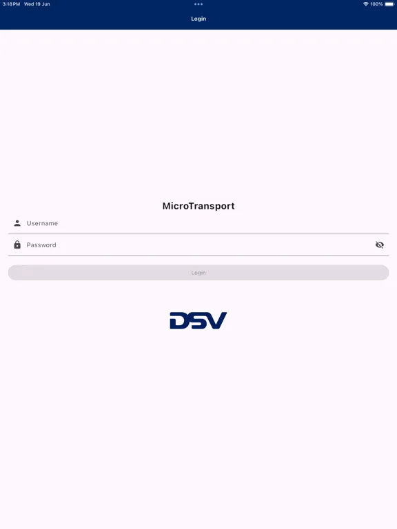 Ảnh chụp màn hình của MicroTransport iPad 