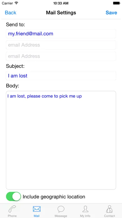 Capturas de pantalla de Asking for Emergency Help