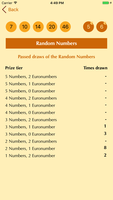 EuroJackpot, Analyse + Results應用截圖