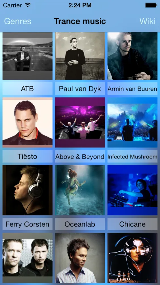Capturas de pantalla de Electronic Music Guide