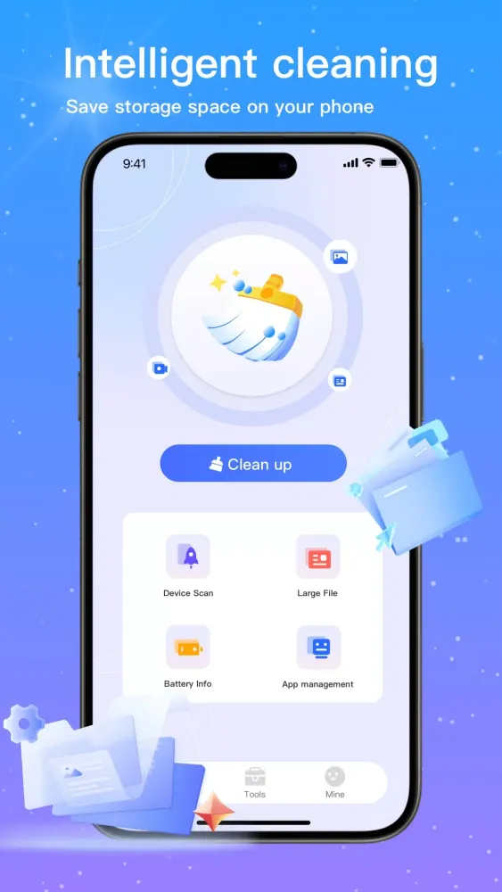 Capturas de pantalla de BlueSky Clean