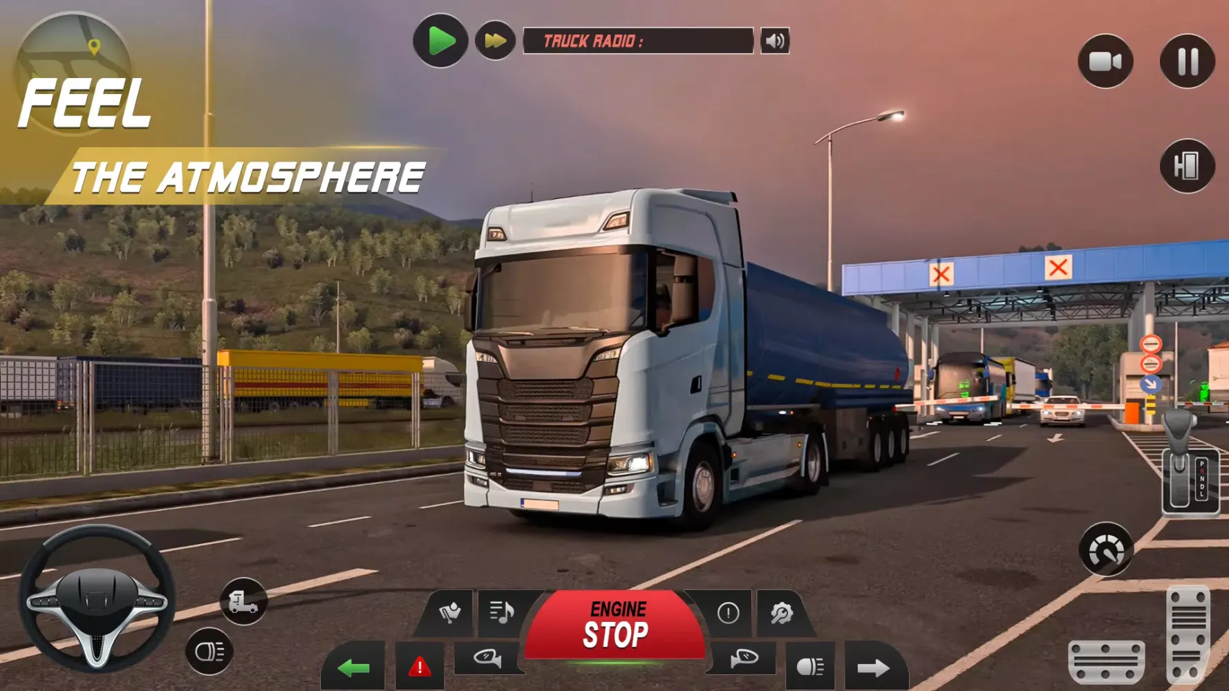 Euro Truck Driving Game 3d Screenshots