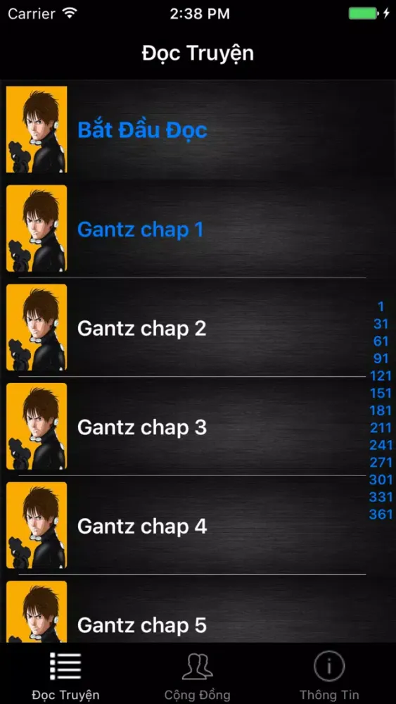 Truyện Ganz Offline Screenshots