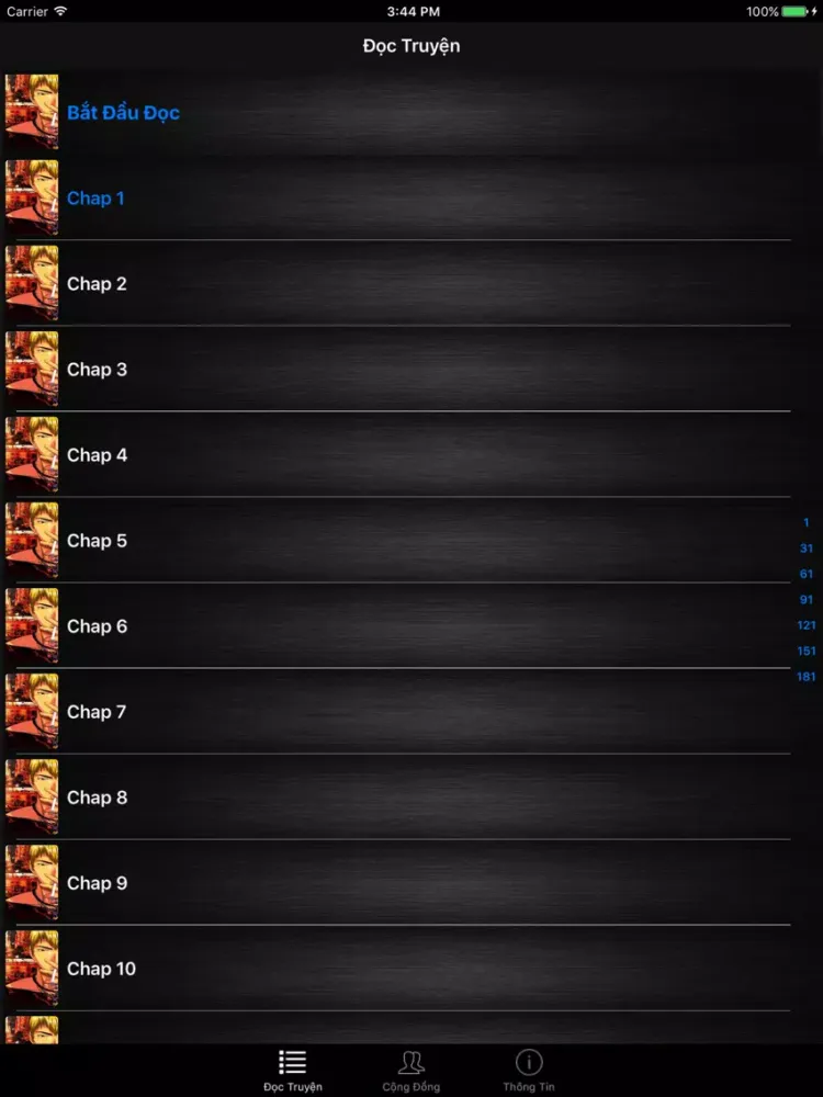 Capturas de pantalla de Giáo Viên Onizuka Offline iPad 