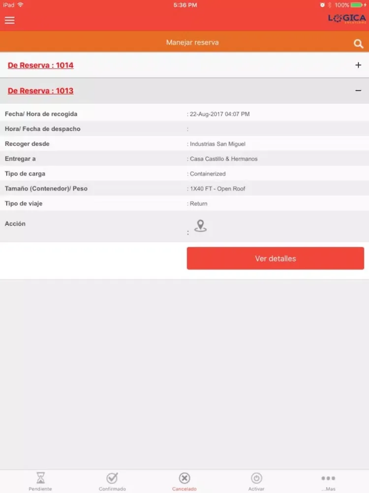 Zrzuty ekranu Logica TS iPad 