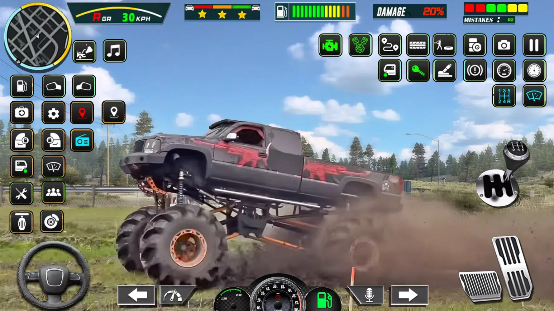 Offroad Mud Truck Game Monster应用截图