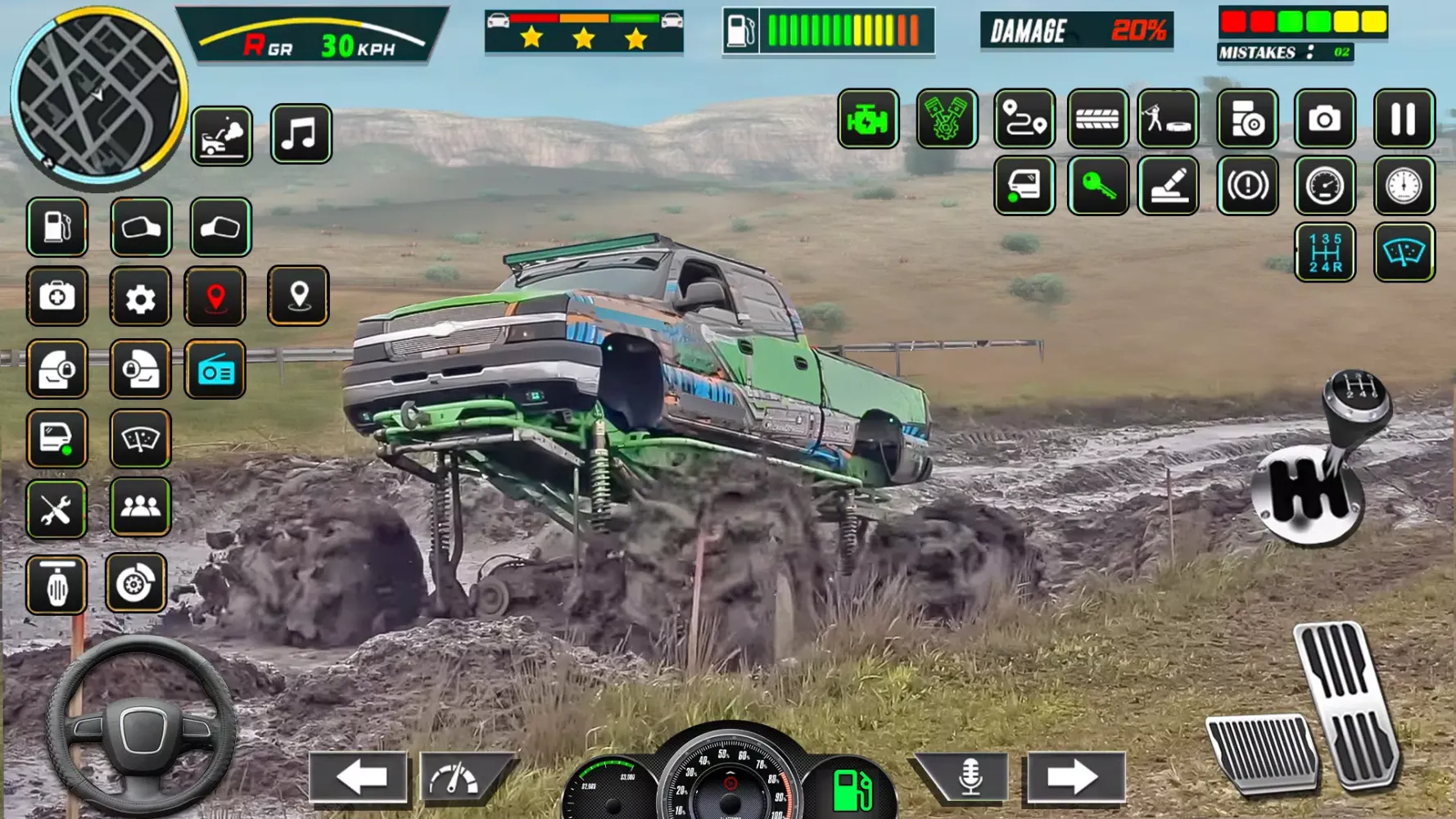 Offroad Mud Truck Game Monster应用截图