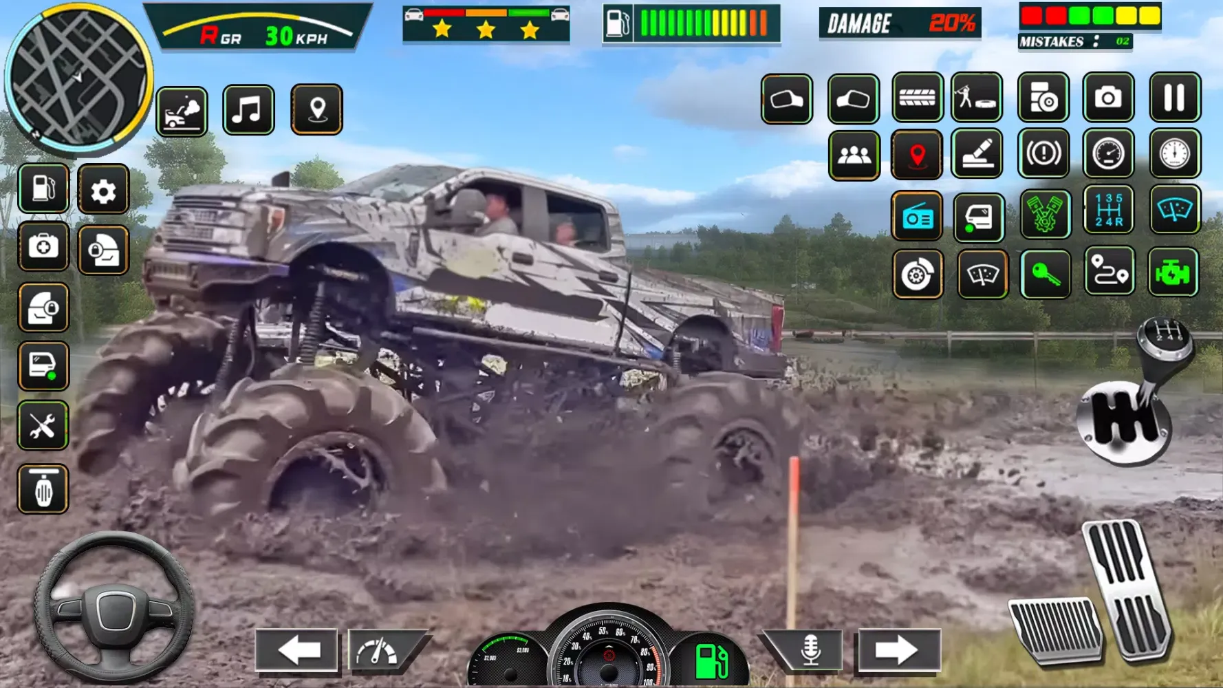 Offroad Mud Truck Game Monster应用截图