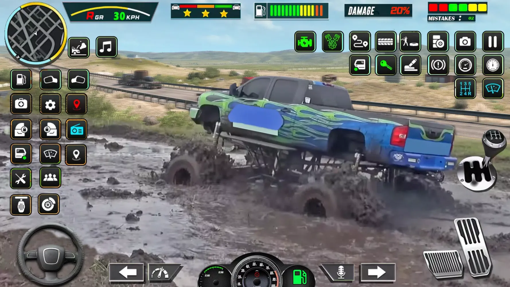 Offroad Mud Truck Game Monster应用截图