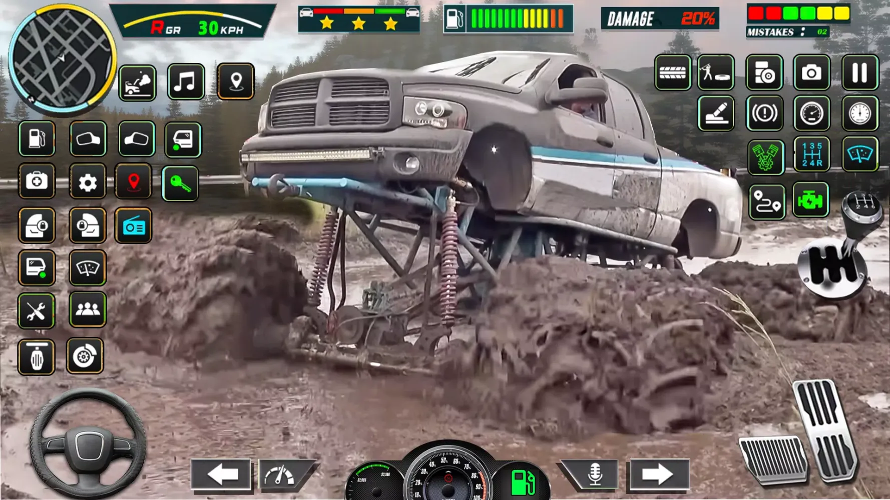 Offroad Mud Truck Game Monster应用截图