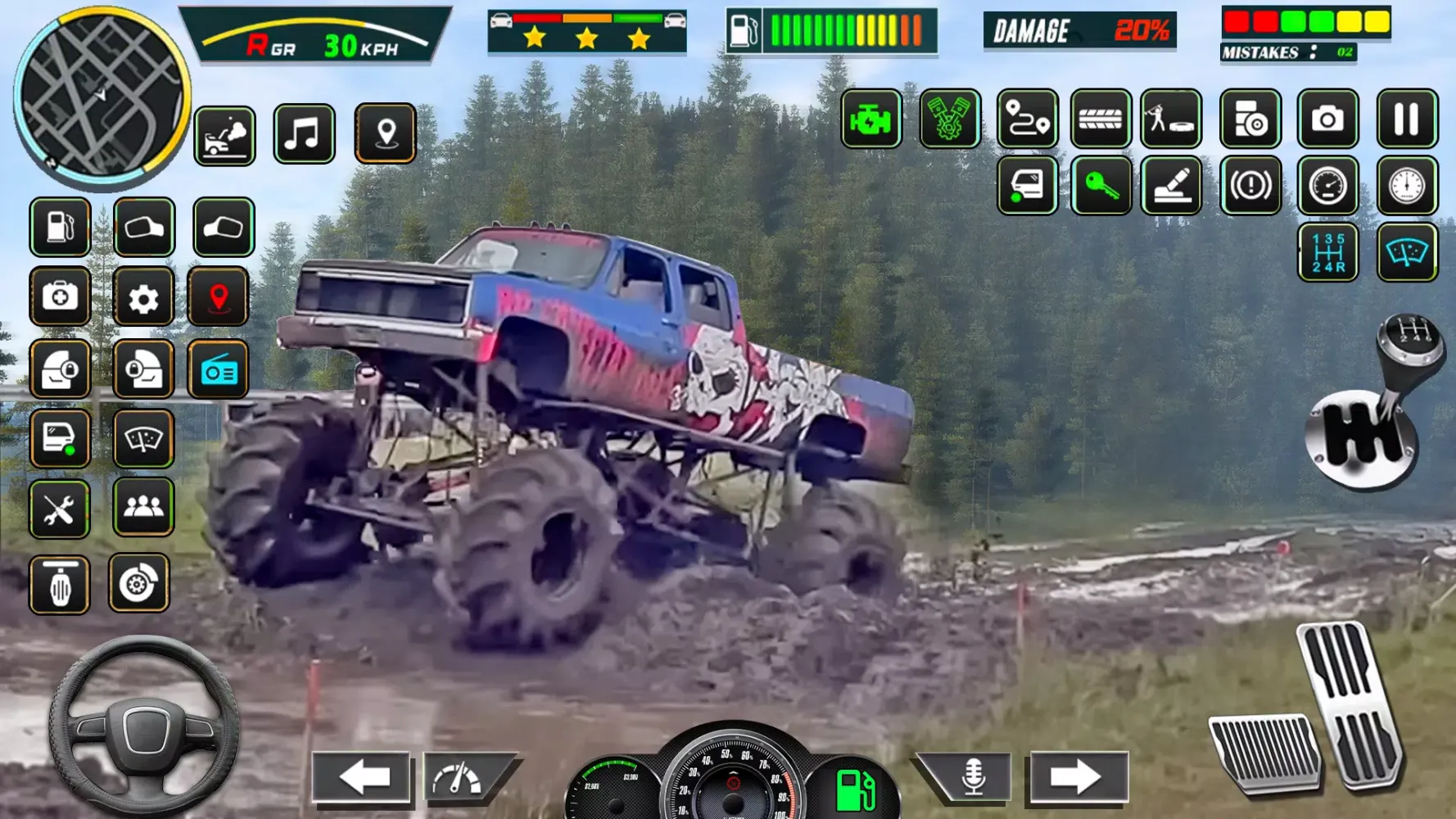 Offroad Mud Truck Game Monster应用截图