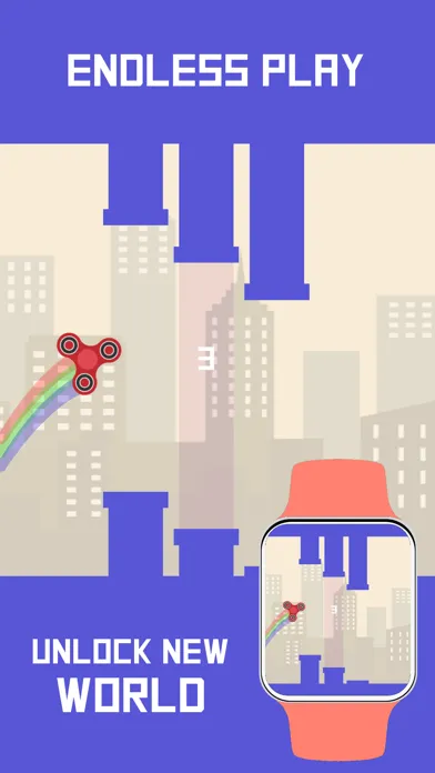 Spinner for Watch - Block Jump স্ক্রিনশট