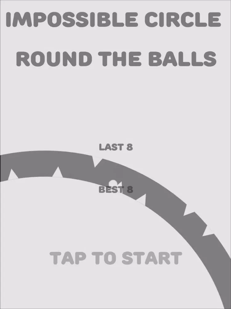 Capturas de pantalla de Impossible Circle - Challenge with crazy ball (one - touch game) iPad 