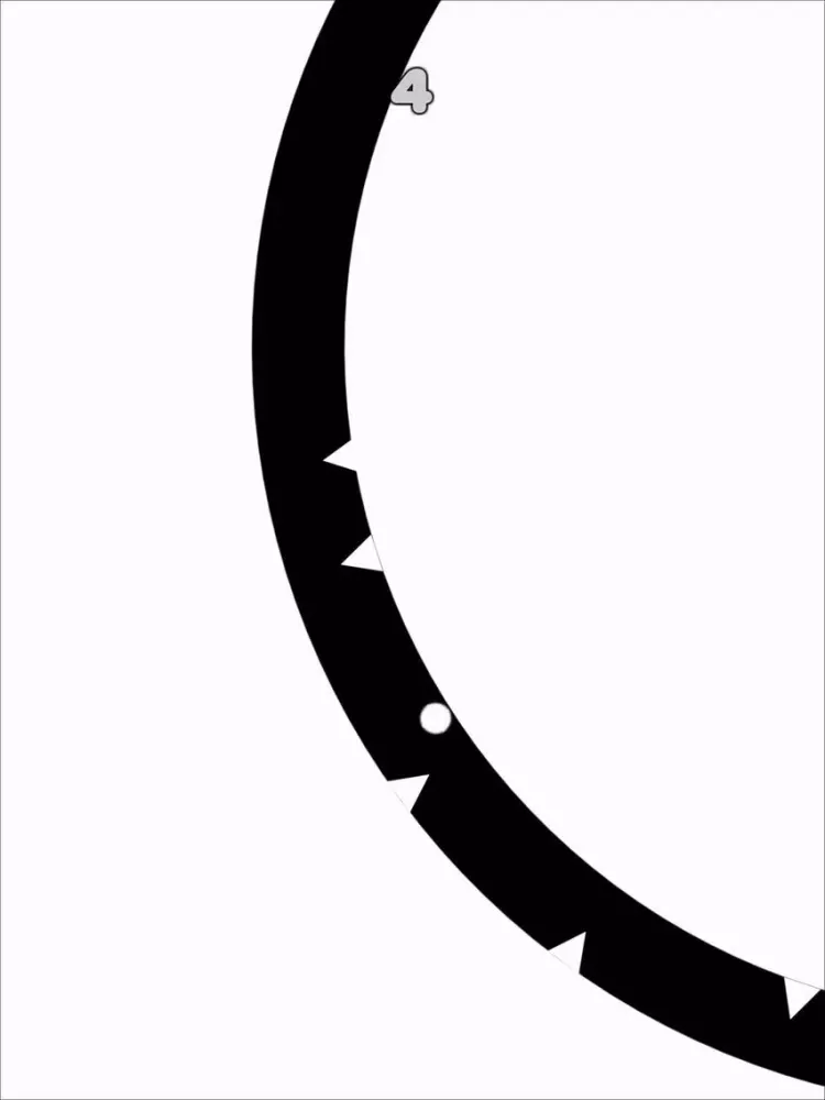 Capturas de pantalla de Impossible Circle - Challenge with crazy ball (one - touch game) iPad 