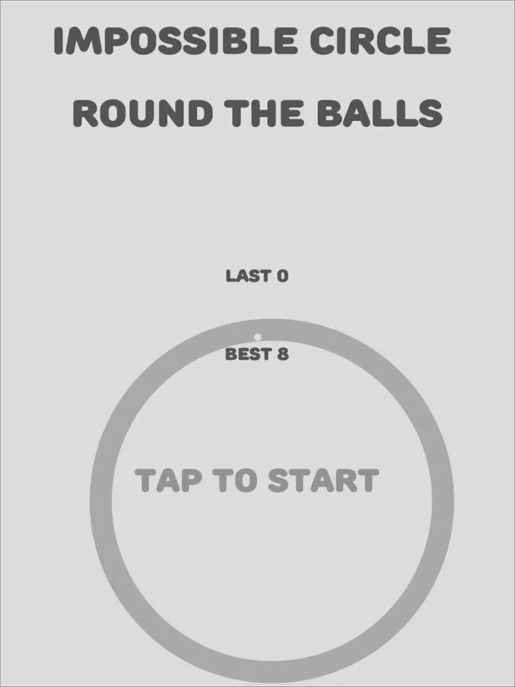 Capturas de pantalla de Impossible Circle - Challenge with crazy ball (one - touch game) iPad 