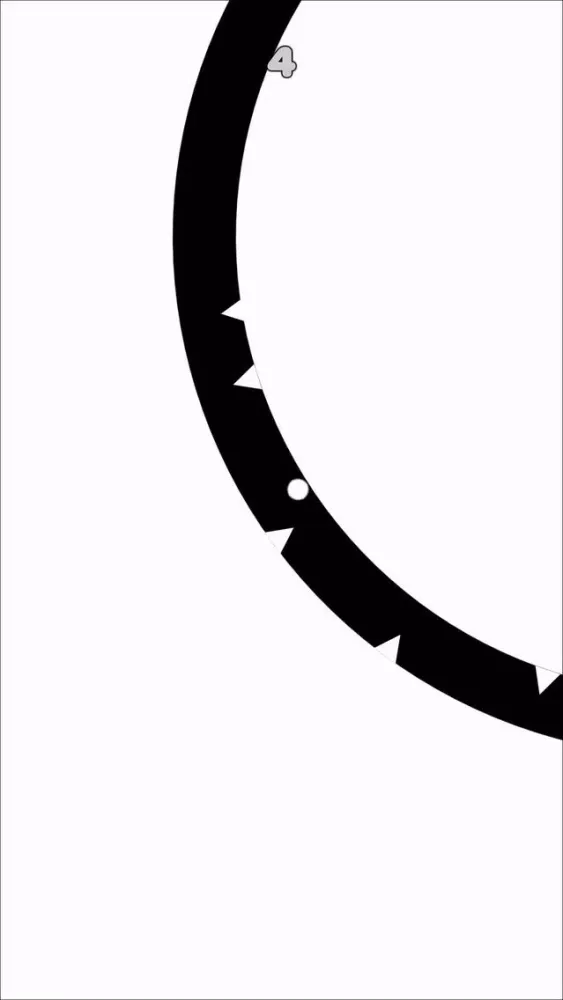 Capturas de pantalla de Impossible Circle - Challenge with crazy ball (one - touch game)