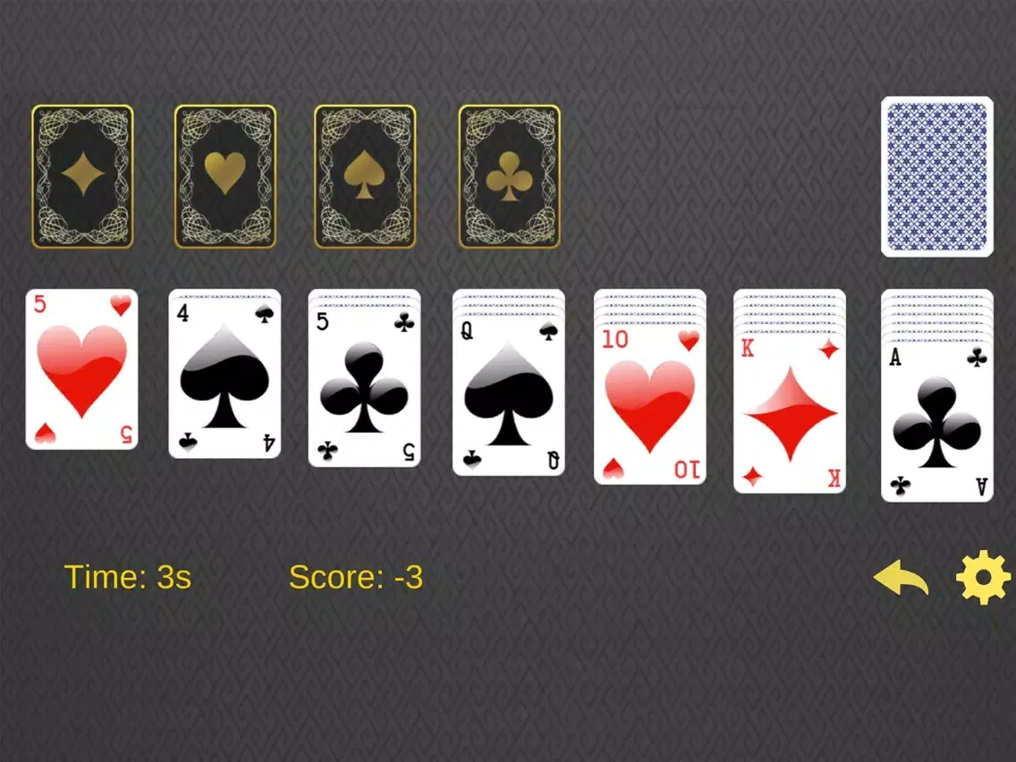 Tangkapan layar Solitaire Euchre card game - The retro classic style with 52 cards iPad 