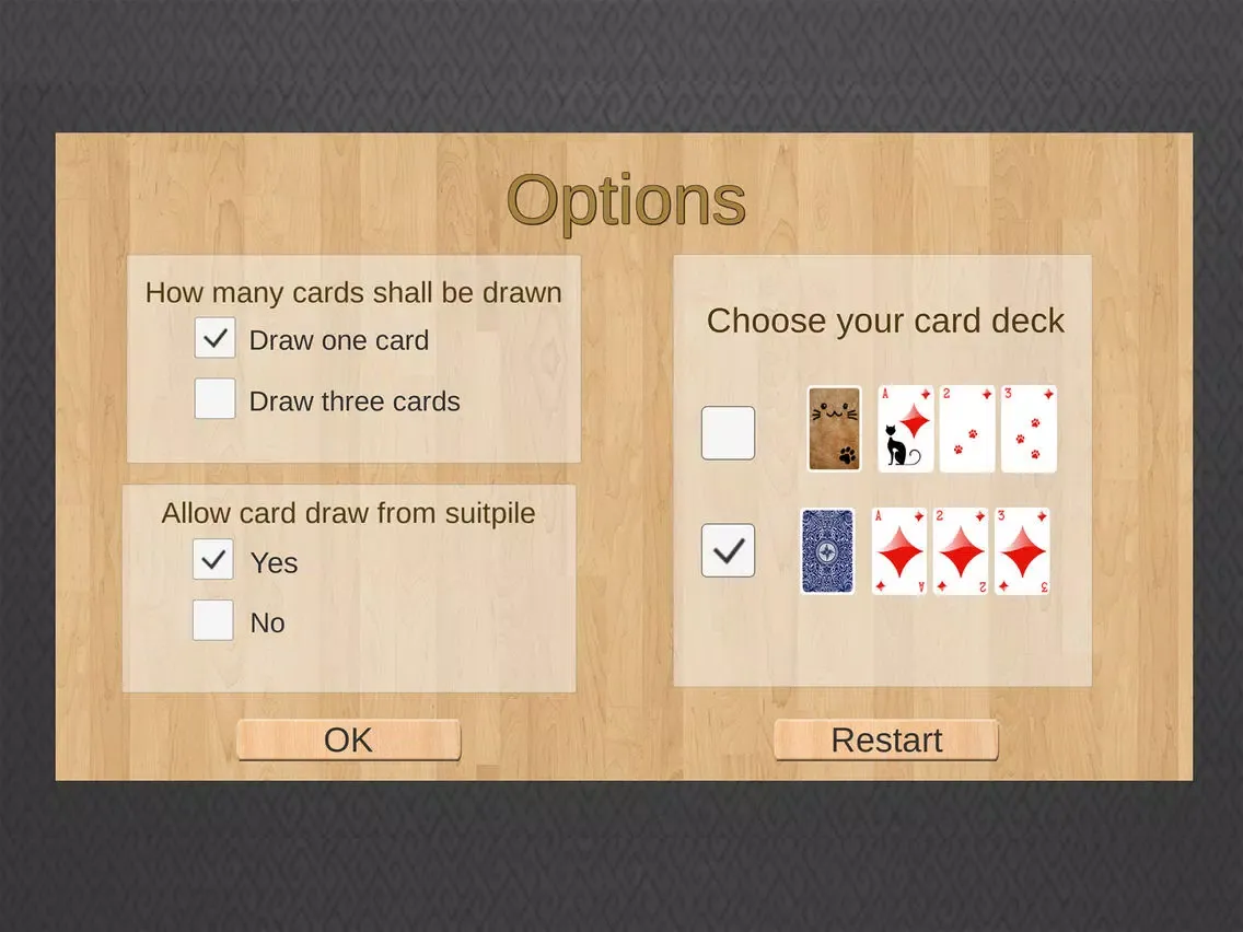 Tangkapan layar Solitaire Euchre card game - The retro classic style with 52 cards iPad 