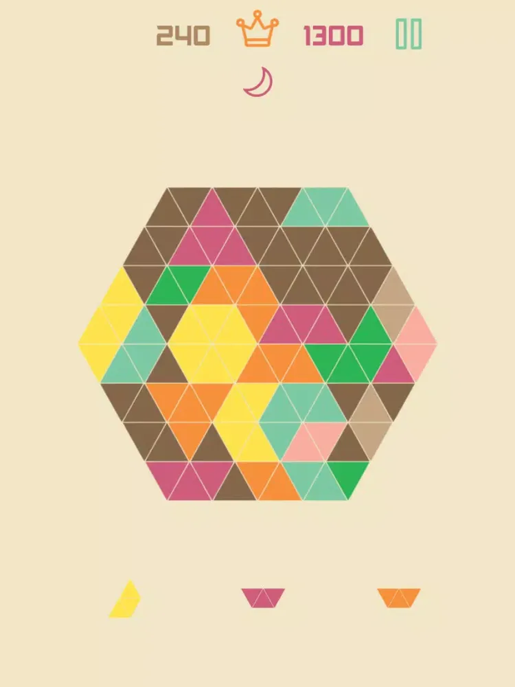 1010 Triangle Grid Fit iPad  Screenshots