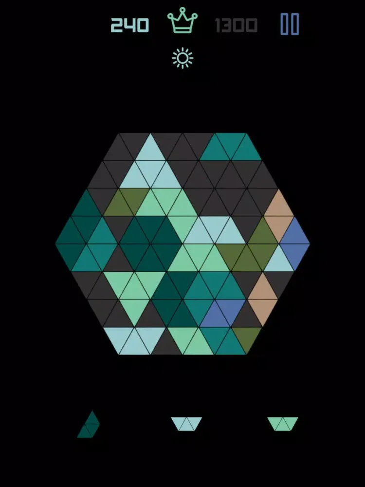 1010 Triangle Grid Fit iPad  Screenshots